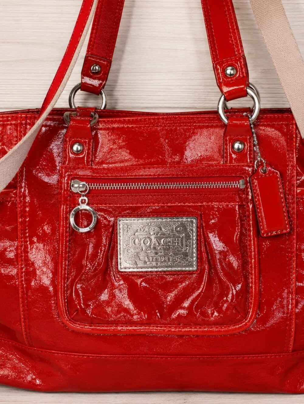 Coach Poppy Red